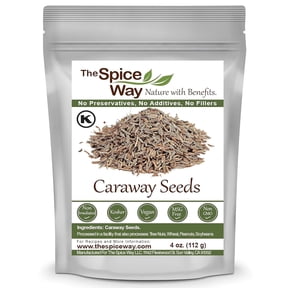 The Spice Way Caraway Seed - Middle Eastern, Asian, and American Cuisine Spice Blend - 4 oz.