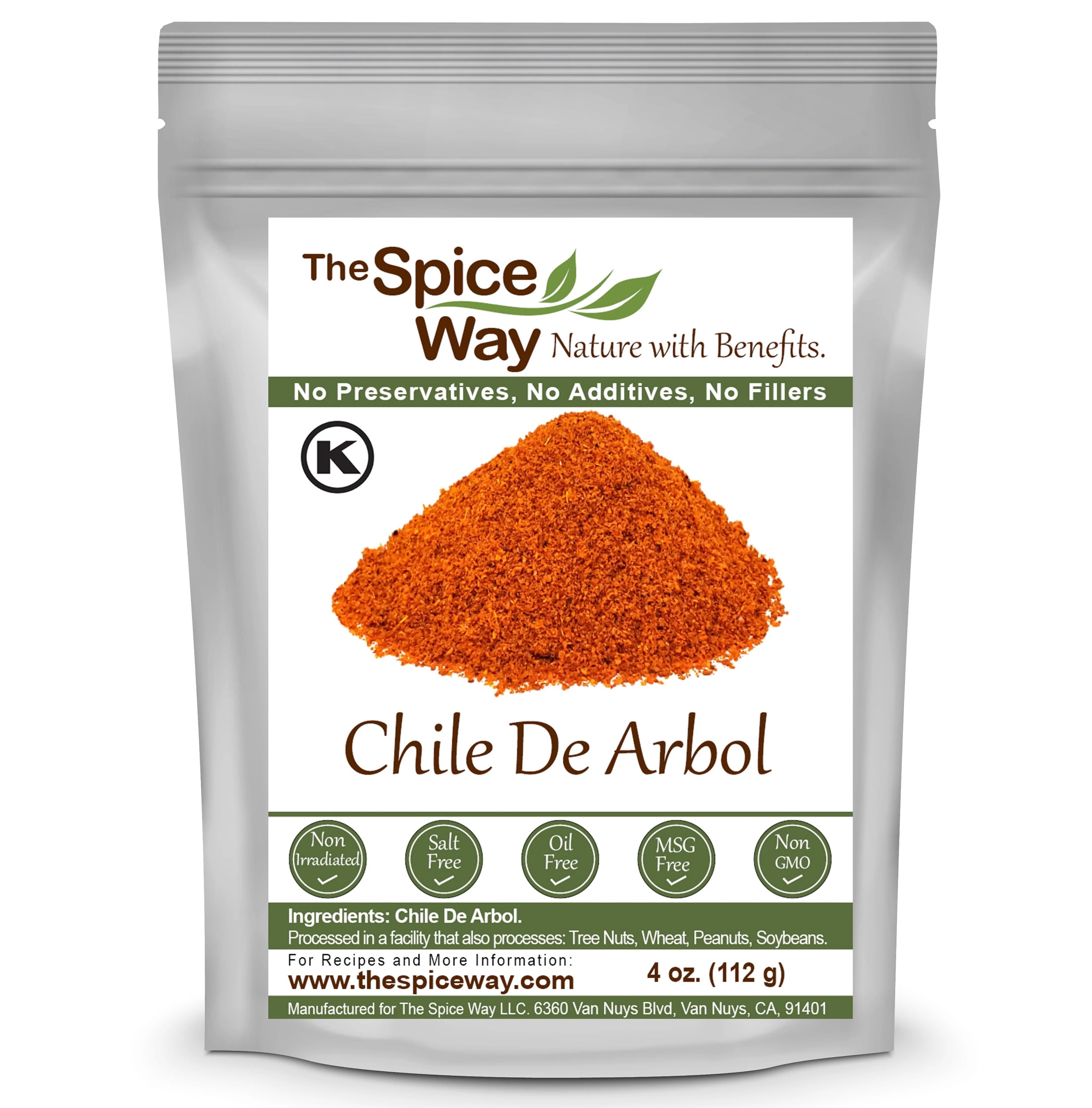 The Spice Way Chile De Arbol Powder Central American cuisine All