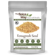 The Spice Way Fenugreek Seeds - European, Middle Eastern, Asian, and American Cuisine - 8 oz.