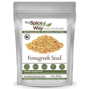 The Spice Way Fenugreek Seeds - European, Middle Eastern, Asian, and American Cuisine - 8 oz.