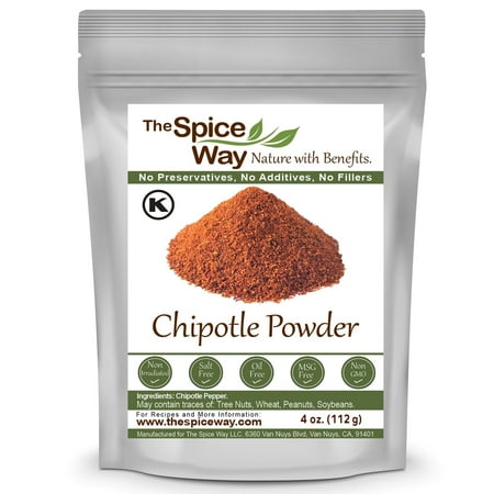 The Spice Way Ground Chipotle - Resealable Bag - 4 oz.