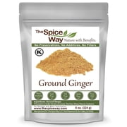 The Spice Way Ground Ginger - All Natural, Middle Eastern and Asian Spice Blend - 8 oz.