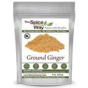 The Spice Way Ground Ginger - All Natural, Middle Eastern and Asian Spice Blend - 8 oz.