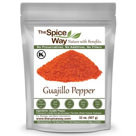 The Spice Way Guajillo Pepper Powder - Mexican Cuisine Spice - 32 oz.