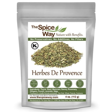 The Spice Way Herbes De Provence - Meat & Poultry Spice Blend, French & Mediterranean Spice Mix, All Natural - 4 oz