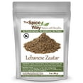 thumbnail image 1 of The Spice Way Lebanese Zaatar - Middle Eastern cuisine Spice Blend – All Natural – With Hyssop and Sumac – Resealable Pouch - 2 oz., 1 of 9