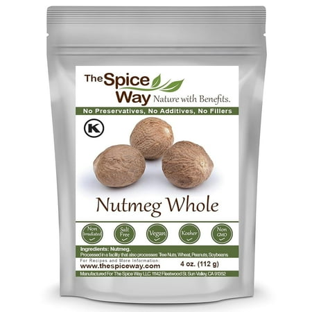 The Spice Way Nutmeg Whole - 4 oz