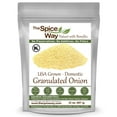 thumbnail image 1 of The Spice Way Onion Granules - European, Asian, and American cuisine – All Natural - Resealable Pouch - 32 Oz., 1 of 8