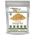 thumbnail image 1 of The Spice Way Orange Peel Granules - European, Middle Eastern, Asian, and American cuisine Spice Blend – All Natural - Resealable Pouch – 4 Oz., 1 of 9