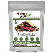 The Spice Way Pickling Spice - ( 4 oz ) seasoning made from spices for pickles, canning, corned beef and even pastrami