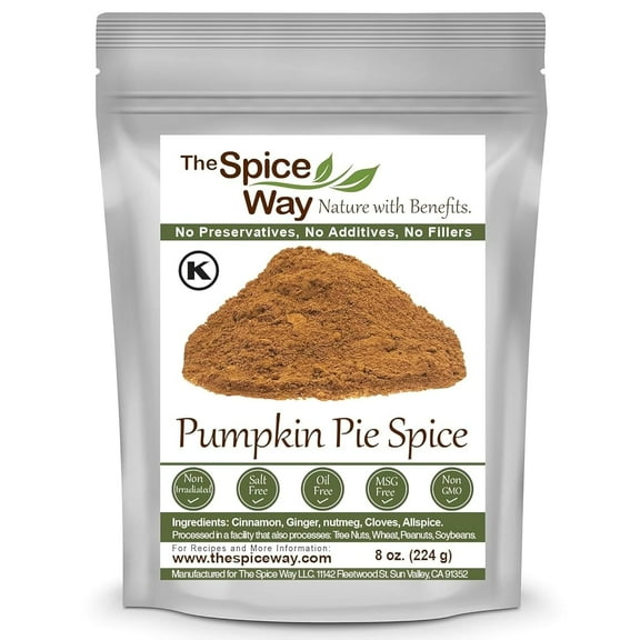 The Spice Way Pumpkin Pie Spice - Perfect for Baking -  8 oz.
