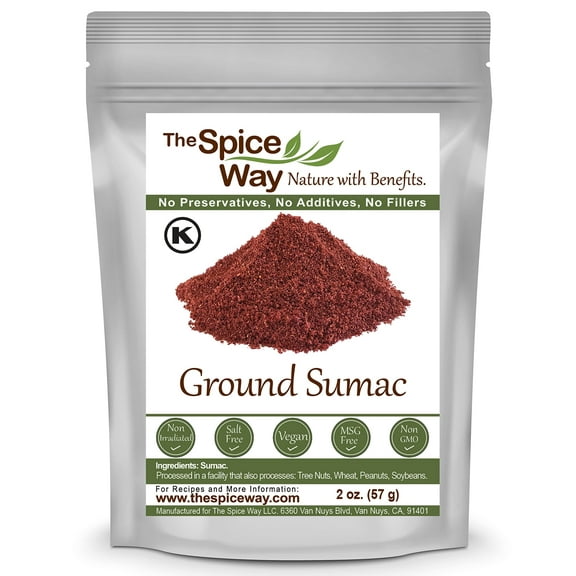 The Spice Way - Pure 100% Sumac Powder, 2 oz