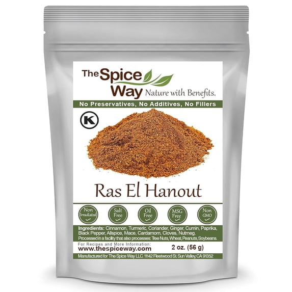 The Spice Way Ras El Hanout - Moroccan Meat & Poultry Spice Blend - 2 oz.