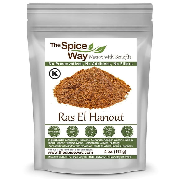 The Spice Way Ras El Hanout - Moroccan Meat & Poultry Spice Blend - 4 oz.