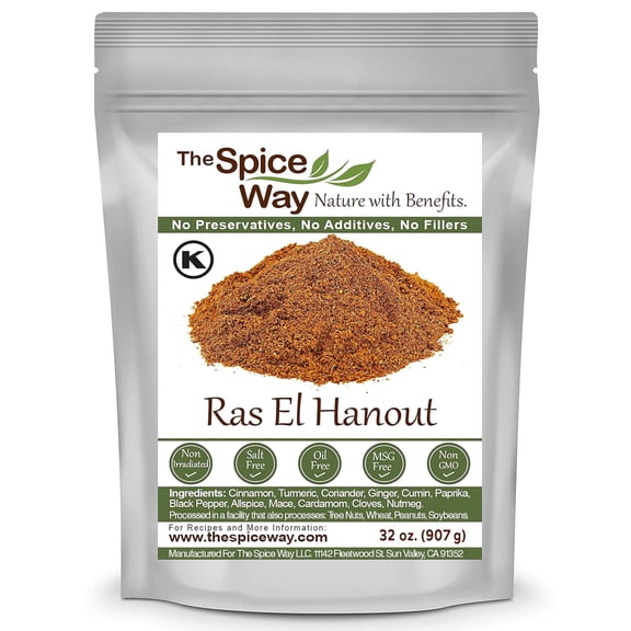 The Spice Way Ras El Hanout - Moroccan Meat & Poultry Spice Blend - 32 oz.