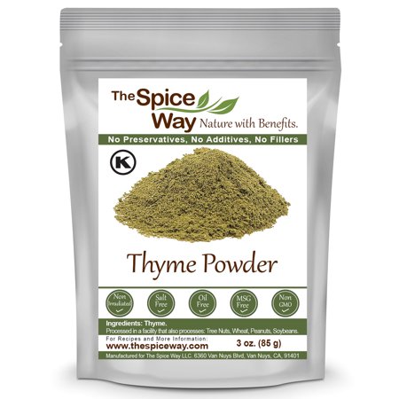 The Spice Way Thyme Ground - 3 oz.