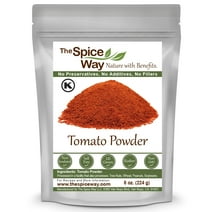 The Spice Way Tomato Powder – Multipurpose Spice – All Natural – Powdered – Resealable Pouch - 8 oz.