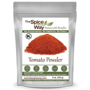 The Spice Way Tomato Powder – Multipurpose Spice – All Natural – Powdered – Resealable Pouch - 8 oz.