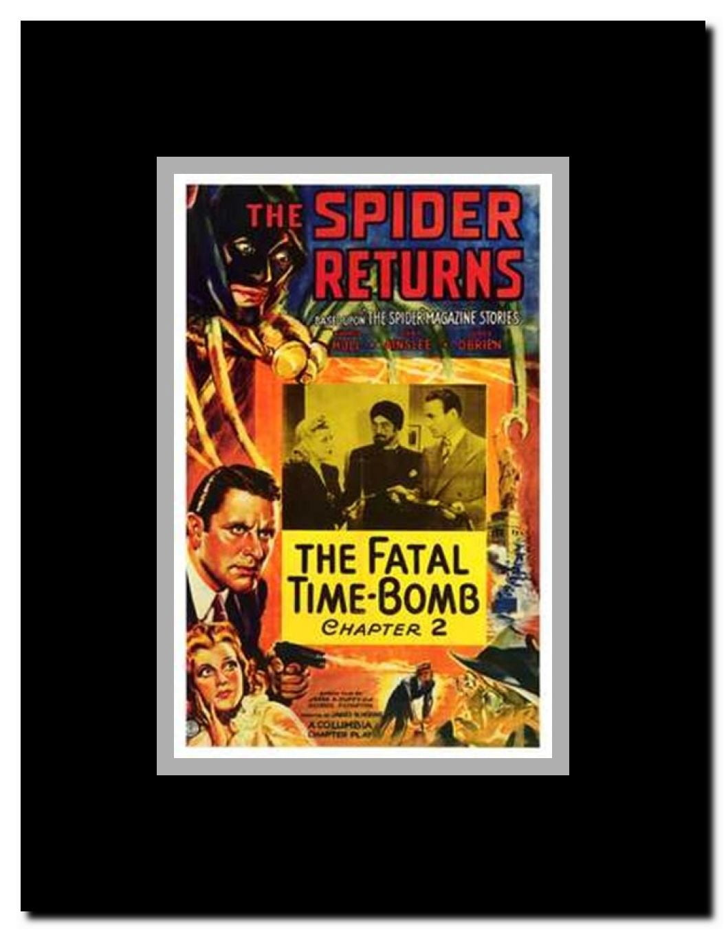 The Spider Returns Framed Movie Poster
