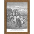 thumbnail image 1 of The Spies Return from the Promised Land 28x38 Large Gold Ornate Wood Framed Canvas Art by Gustave Dore, 1 of 2