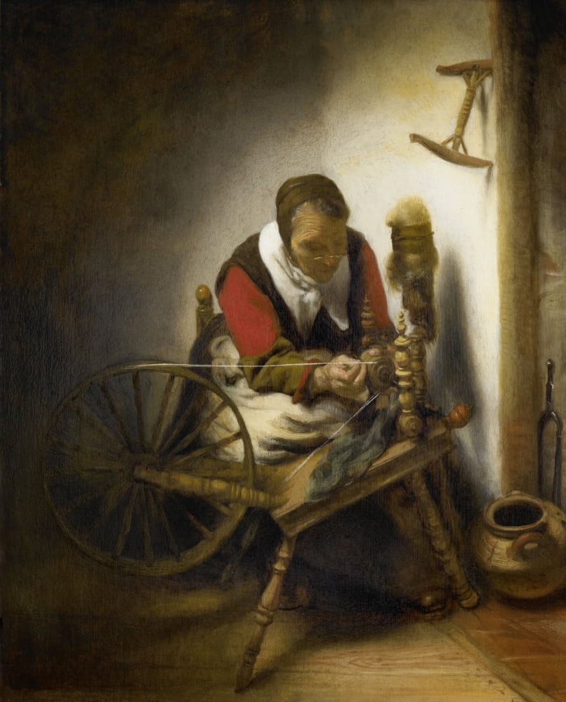 The Spinner Canvas Art - (18 x 24)