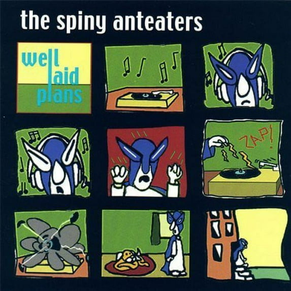 The Spiny Anteaters - Well Laid Plans - Alternative - CD