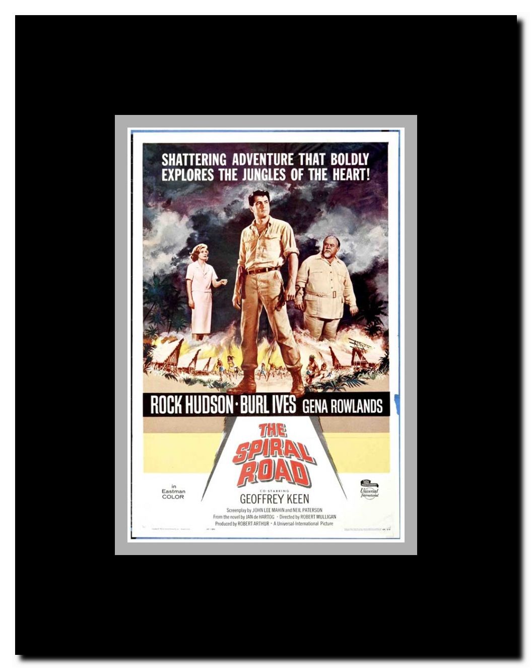 The Spiral Road Framed Movie Poster