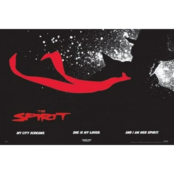 The Spirit - Black Poster (36 x 24)