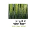 thumbnail image 1 of The Spirit of Hebrew Poetry; Volume I of II (Paperback), 1 of 1