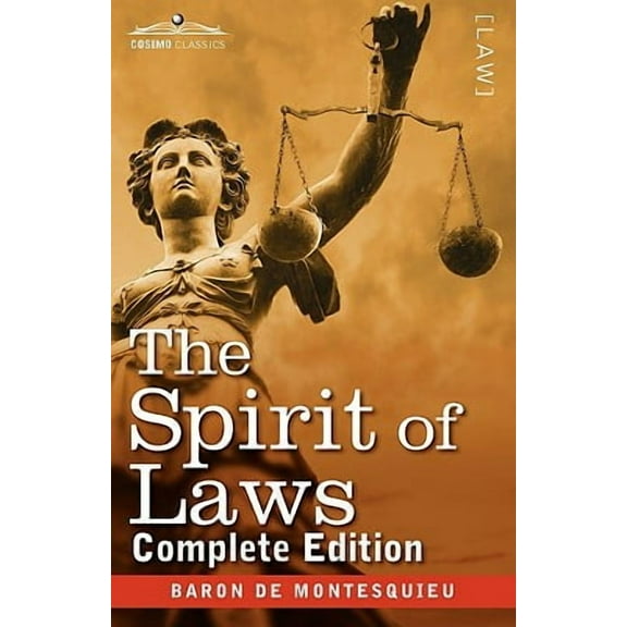 The Spirit of Laws (Paperback)