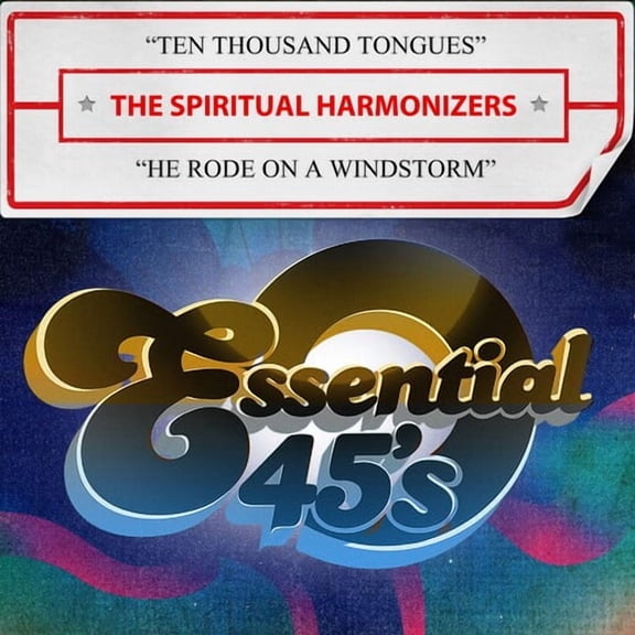 The Spiritual Harmonizers - Ten Thousand Tongues / He Rode On A Windstorm (Digital 45) - Music & Performance - CD