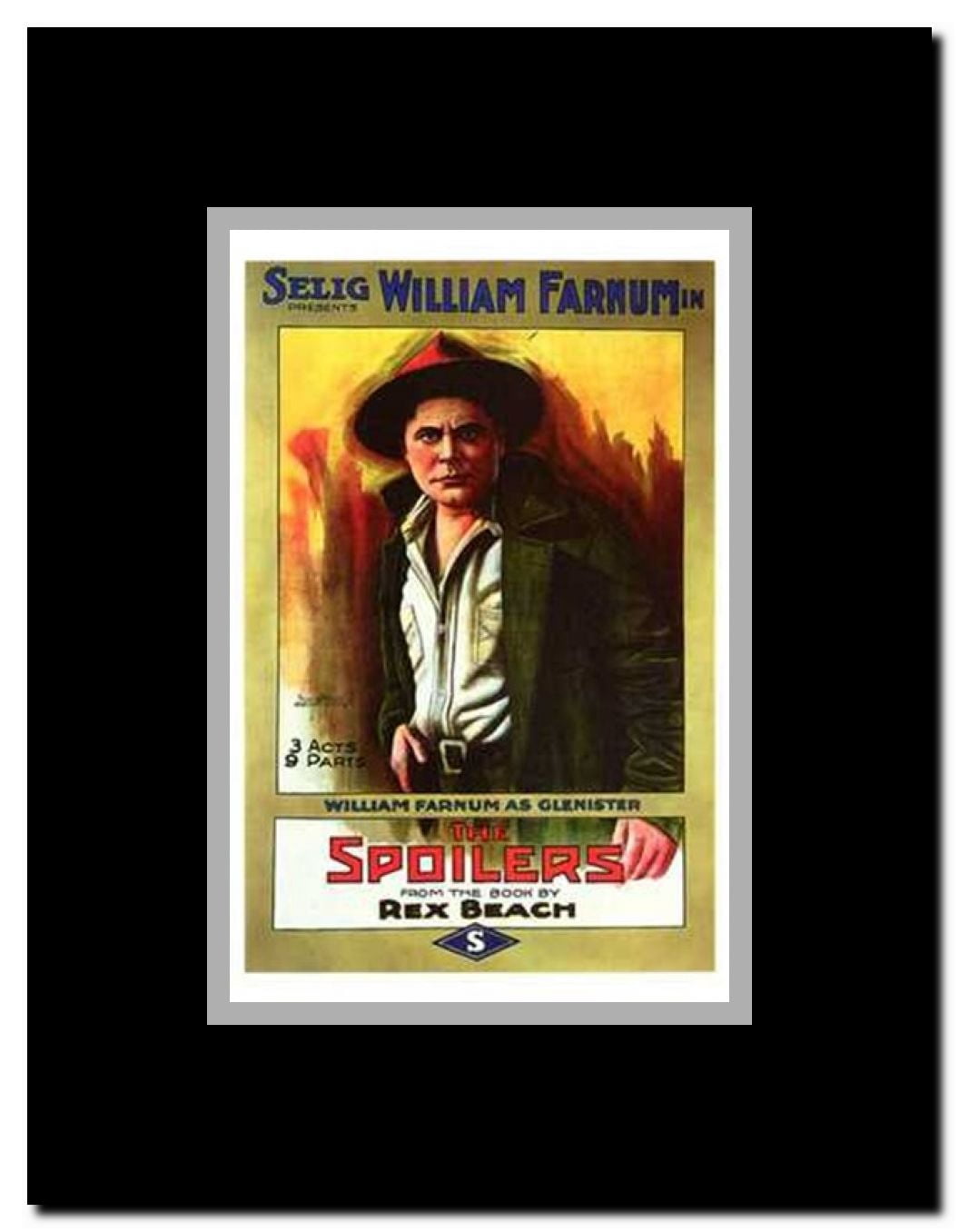 The Spoilers Framed Movie Poster