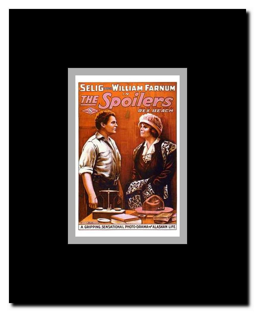 The Spoilers Framed Movie Poster