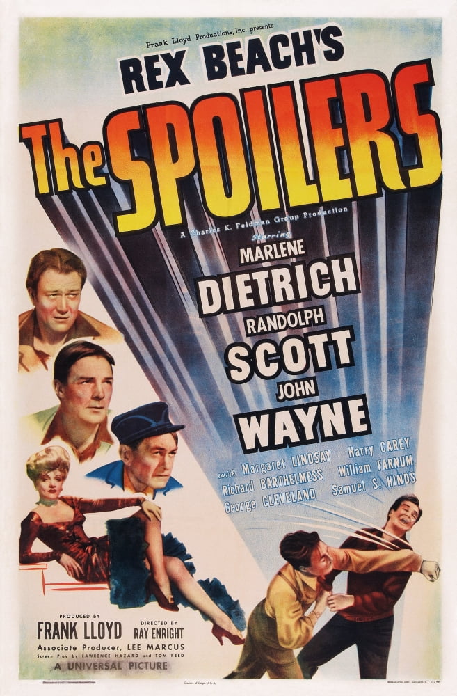 The Spoilers U Canvas Art - (11 x 17)