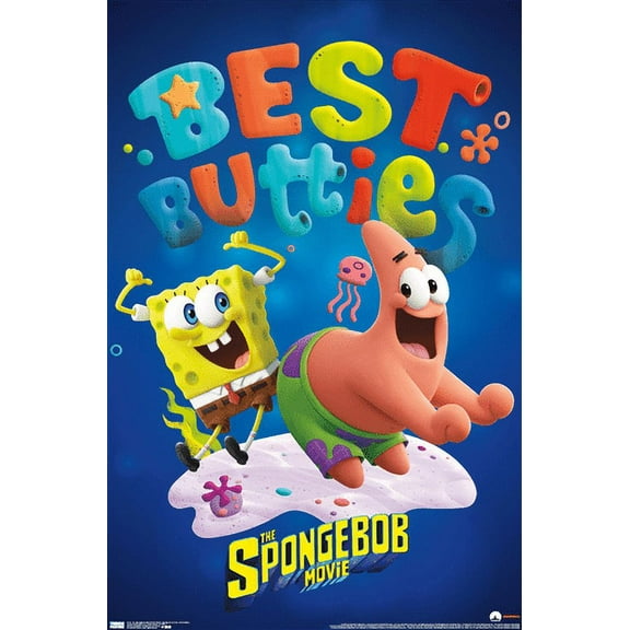 The SpongeBob MoVie: Sponge On The Run - Best Butties Wall Poster, 14.725" x 22.375"