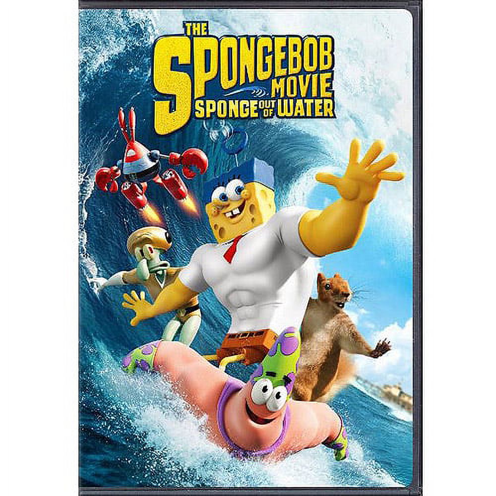 The SpongeBob Movie: Sponge Out Of Water (Walmart Exclusive) (DVD) - image 1 of 2