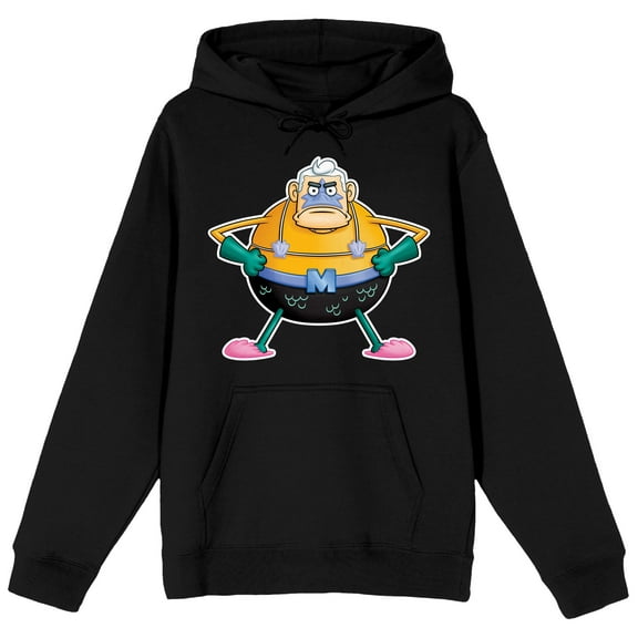The SpongeBob SquarePants Black Mermaid Man Hoodie - XXL