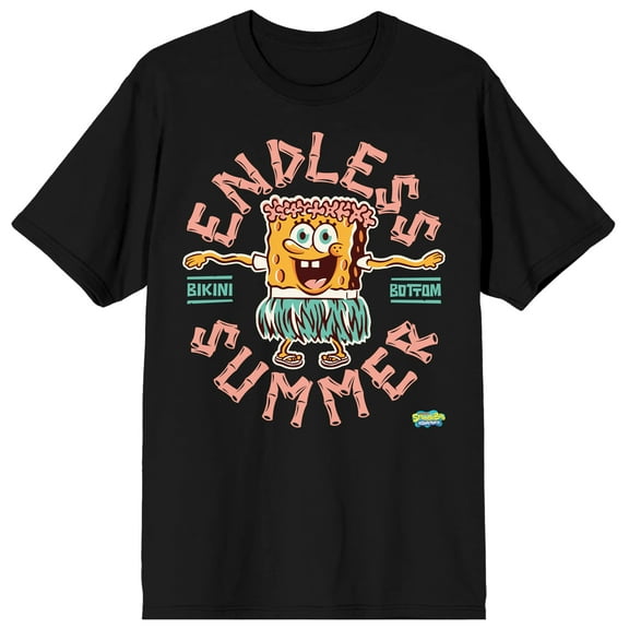 The SpongeBob SquarePants Hula Dancing Endless Summer Mens Tee- S