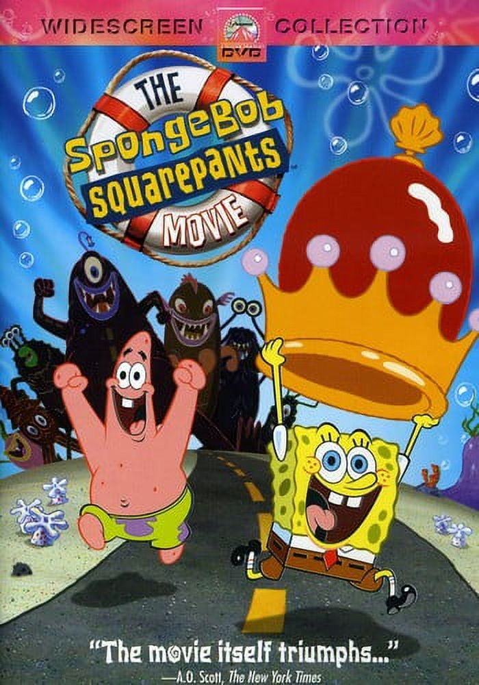 Spongebob Squarepants Movie DVD for Kids and Family