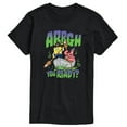 thumbnail image 1 of The Spongebob Movie: Search For Squarepants - Arrgh You Ready - Men's Short Sleeve Graphic T-Shirt, 1 of 6