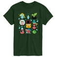 thumbnail image 1 of The Spongebob Movie: Search For Squarepants - Grid - Men's Short Sleeve Graphic T-Shirt, 1 of 5