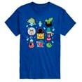 thumbnail image 1 of The Spongebob Movie: Search For Squarepants - Grid - Men's Short Sleeve Graphic T-Shirt, 1 of 6