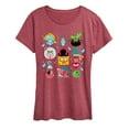 thumbnail image 1 of The Spongebob Movie: Search For Squarepants - Grid - Women's Short Sleeve Graphic T-Shirt, 1 of 6