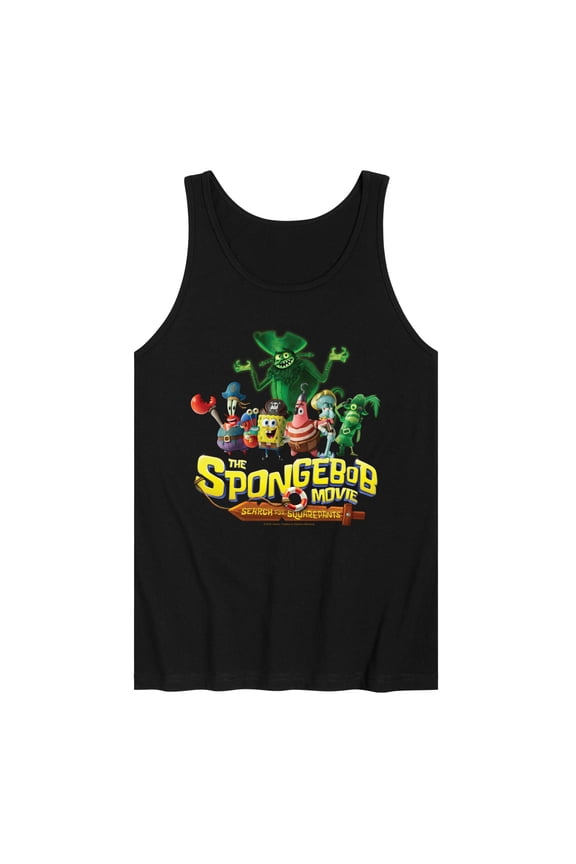 The Spongebob Movie: Search For Squarepants - Logo - Men's Sleeveless Graphic Tank