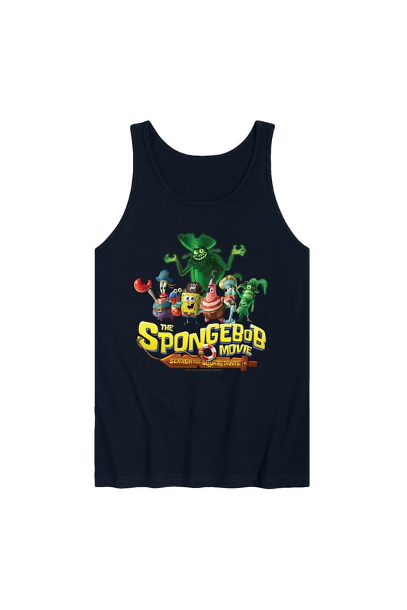 The Spongebob Movie: Search For Squarepants - Logo - Men's Sleeveless Graphic Tank
