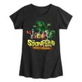 thumbnail image 1 of The Spongebob Movie: Search For Squarepants - Logo - Youth Girls Short Sleeve T-Shirt, 1 of 5