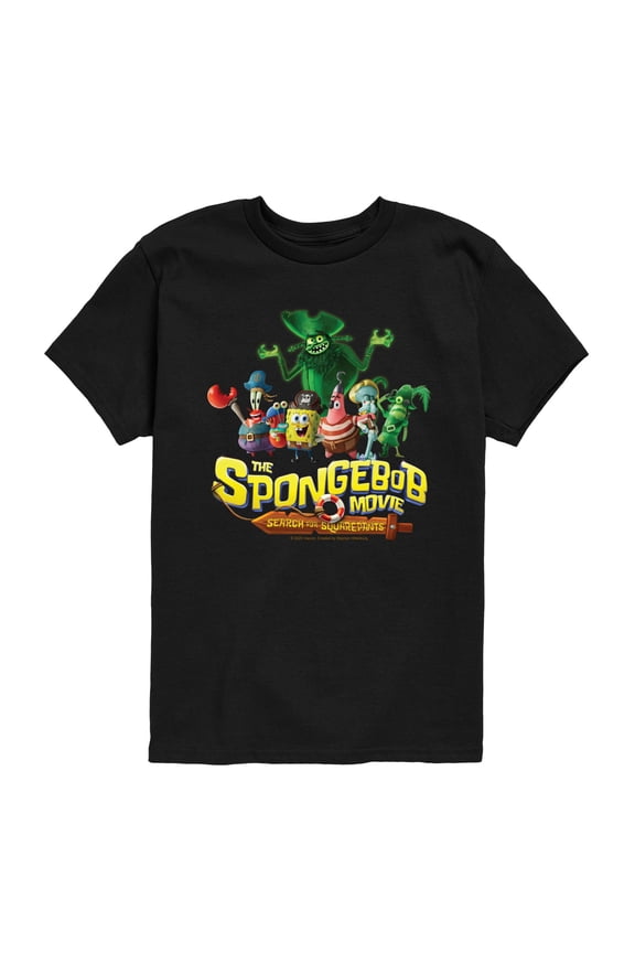 The Spongebob Movie: Search For Squarepants - Logo - Youth Short Sleeve Graphic T-Shirt