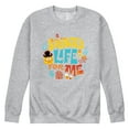 thumbnail image 1 of The Spongebob Movie: Search For Squarepants - Sponges Life For Me - Men's Long Sleeve Crew Fleece Sweatshirt, 1 of 5