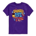thumbnail image 1 of The Spongebob Movie: Search For Squarepants - Sponges Life For Me - Youth Short Sleeve Graphic T-Shirt, 1 of 5