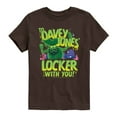 thumbnail image 1 of The Spongebob Movie: Search For Squarepants - To Davey Jones Locker - Youth Short Sleeve Graphic T-Shirt, 1 of 5